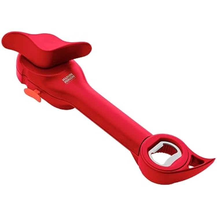 KUHN RIKON Auto Safety Master Opener, Red