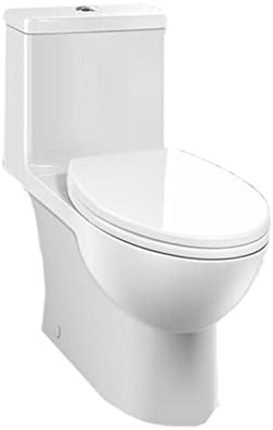 Caroma 989900W Caravelle Easy Height Elongated with Soft Close Detachable Seat, White