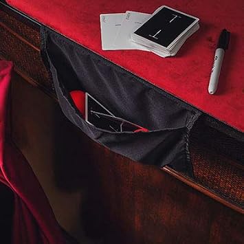 blue-ther Magician's Table Pocket Stage Magic Tricks Close Up Magic Accessories Gimmick Props Easy to Set Up Hold Small Stuff Magician Bag