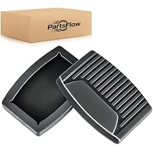 20729 2pcs Brake Clutch Pedal Pads Compatible with Ford F100 F150 F250 F350 P100 P350 1964-2008 Replace B7A2457A