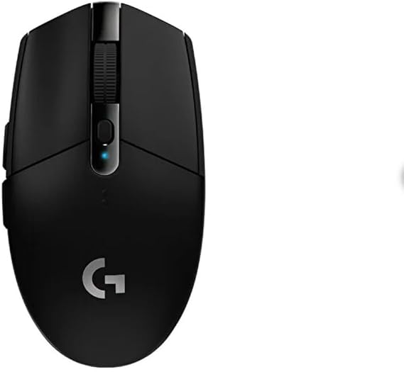 Logitech G G502 LIGHTSPEED Wireless Gaming Mouse - Optical mouse with LIGHTFORCE hybrid optical-mechanical switches, HERO 25K gaming sensor, compatible with PC - macOS/Windows - Black