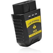 Bluetooth OBD2 Scanner, Auto Diagnostic Scan Tool to Clear/Reset Vehicle Engine Error Code, OBD II Wireless Diagnostic Code Reader with Exclusive App for Vehicles After 1996