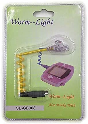 Worm Light Illumination LED Lamps for Gameboy Advance GBA GBA SP Console Worm Light