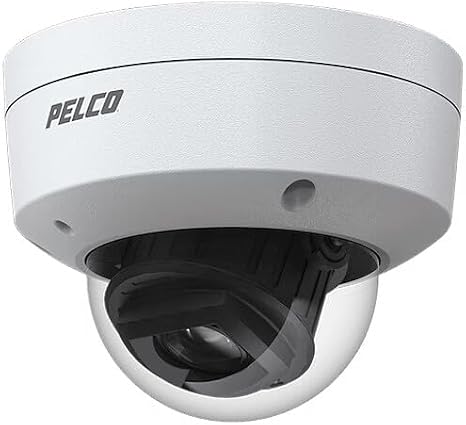 Pelco IMV529-1ERS 5MP IR True WDR Outdoor Network H.265 PoE Mini Dome Camera with 3.4-9.4mm Motorized Vari-Focal Remote Focus Lens