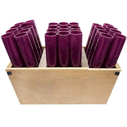 Mortar Rack 28 Shot Fan Rack With 1.75 Fiberglass Mortar Tubes