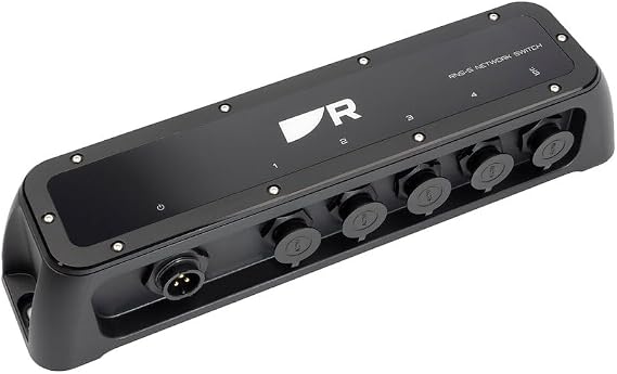 Raymarine RNS-5 Ethernet Switch - 5-Port Gigabit Network Hub for Vehicle Communication Systems