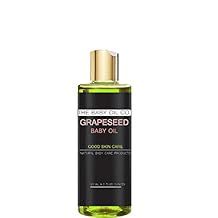 Grapeseed Baby Oil, (Natural Skin Care for Delicate Skin) newborn + toddler