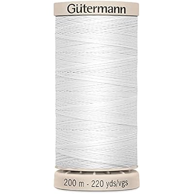 Gutermann Quilting Thread 220 Yards-White 738219-5709