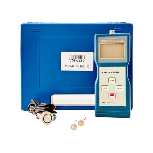 VM6320 Digital Vibration Meter Tester Vibrometer Gauge VM-6320