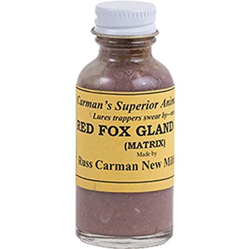 Red Fox Gland Lure by Russ Carman 1 oz. Bottle