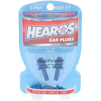 Hearos Multi-Purpose Series Ear Plugs, 4 Count