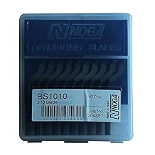 10Pcs NOGA BS1010 S10 Swivel Blades Deburring Tool