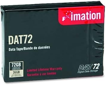 3 Pack 4mm DAT Tape, 170m, 72GB, Black, DAT72, DDS-4MM
