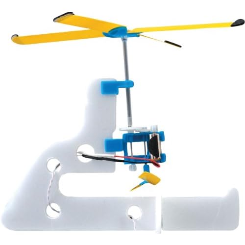 Elenco Hand Dynamo Helicopter and Flip-Flop Turtle