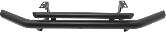 Predator4X4 City Style Double Nudge Bull Bar Matte Black Compatibe with Nissan Navara D23 NP300 2015-2021 |Bumper Protection Bar, OEM+ Look
