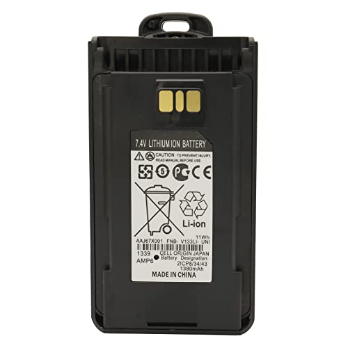 1500mAh 7.4V FNB-V133Li Battery Packs for Yaesu Vertex Standard VX260 EVX-261 VX264 VX450 VX-454 VX-456 VX-451VX-459 EVX-530 EVX-531 EVX-534 EVX-539