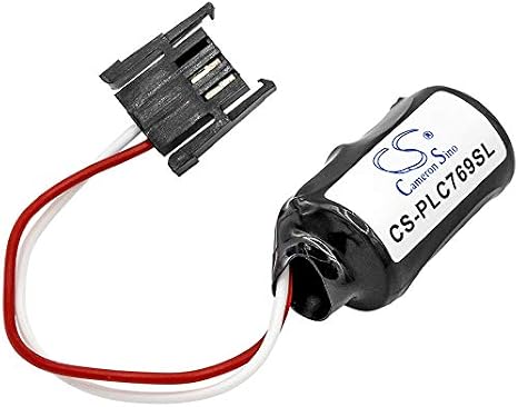 1000mAh Replacement Battery for Allen Bradley PLC-5/40 16DI 1756-L6X/A 1761-L16BWA 1747-L542 1764-LRP 1747-L532 1785-L60B/L 1747-BA SLC-5/04 1769-BA 1756-BA1 S91-030003C-SB3 NB-BT002 (3.0V)