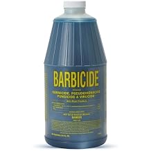 BARBICIDE Half Gallon Disinfectant Concentrate | EPA-Registered, Hospital-Grade Germicide for Salons & Barbershops | Anti-Rust Solution for Shears, Combs & Professional Tools | EPA-Registered