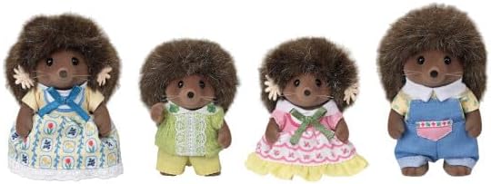 Calico Critters - Hedgehog Family - Collectible Dollhouse Figures