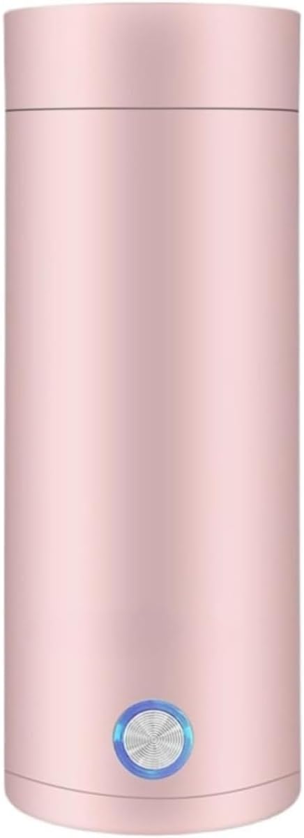 Electric Kettle, Portable and Small, Portable, 13.5 fl oz 400 ml Large Capacity, 304 Stainless Steel Kettle, Electric Hot Water, Vacuum Insulated Bottle, Electric Kettle, Rapid Boiling,