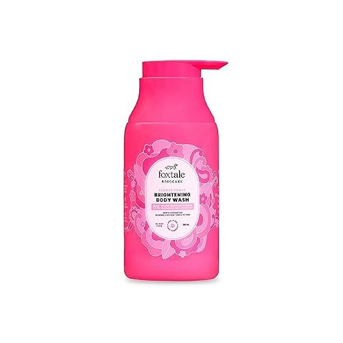 F.o.x.t.a.l.e  De-Tan Brightening Body Wash | Glycolic Acid & Niacinamide for Glowing Skin | Removes Tan | SLS-Free | Body Wash for Women & Men | All Skin Type8.45 fl oz