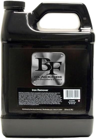 Blackfire Iron Remover | High-Strength Contaminant Cleaner for Paint and Wheels | Dissolves Iron Particles and Brake Dust Without Scratching | Safe and Easy to Use | BF-185-128 | 128oz