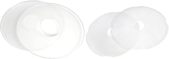 COSORI Accessories for CFD-N051-W Dehydrator, Includes 2 Fruit Leather Roll Sheets and 2 Plastic Mesh Screens