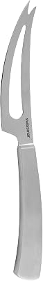 Swissmar Barcelona Soft Cheese Knife 8.3 Stainless Steel Blade with Sand-Blasted Handle Non-Stick Blade with Sharp Edge Ideal for Brie, Camembert & Chevre Modern Knife for Cheese Boards