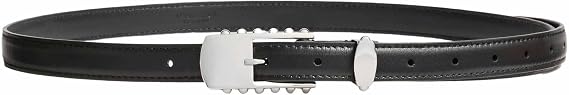 Elongated Studded Buckle Belt