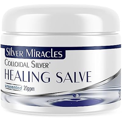 Silver Miracles Colloidal Silver Healing Salve