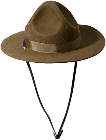 Scala Mens Wool Felt Campaign Hat
