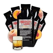 Peach Moonshine Essence | Moonshine Magic Refills | Thousand Oaks Barrel Co. | Gourmet Flavor for Barrel Aged Cocktails Mixers and Cooking | 20ml 5-Pack