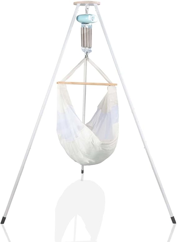Baby Swings for Infants Electric Baby Swing Automatic Swings that goes up and Down (Light Blue)