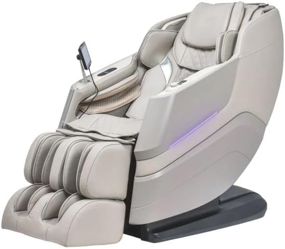 Osaki Titan TP-Epic 4D SL-Track Massage Chair with 3 Stage Zero Gravity, Attentive Body Scan, 36 Air Cell Full Body Compression, Space Saving Technology, Taupe