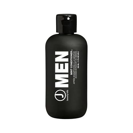J Beverly Hills Mens Mint Conditioner with Avocado Oil for Moisture and Strength, 11 Oz, 32 Oz