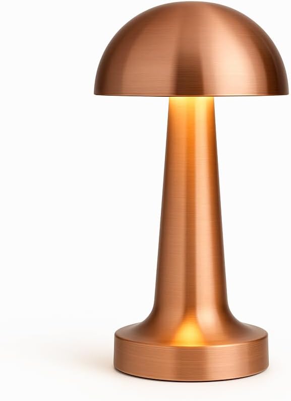 CATA Rechargeable Table Lamp Dimmer Decorative Lampshade Lisbon Touch Cafe Table Lamp 3 Colors Light Mode
