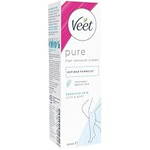 Veet Hair Removal Cream Sensitive Skin with Aloe Vera & Vitamin E (100ml)