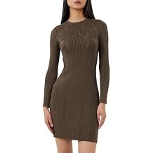 French Connection Women's Joann Mari Plated Rib Dress