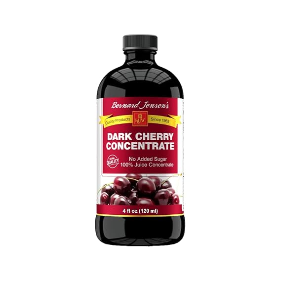 Bernard Jensen's Dark Cherry Liquid Concentrate, 4 fl oz