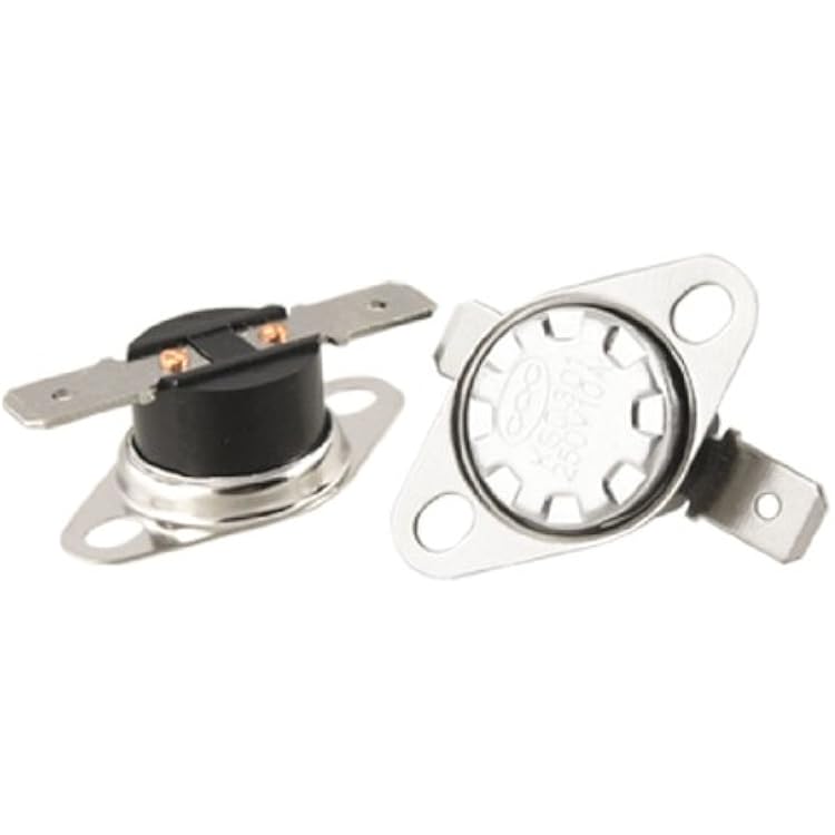 uxcell KSD301 250V 10A Thermostat Temperature Control Switch 135 Celsius N.C 5 Pcs