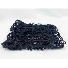 Protective Net for Crib, Black Rope Netting, Safety Netting for Balcony Stairs Banister, Backyard Fence Decorative Net, Sturdy Polyester Knotless Net(Size:0.5Mx4M(1.64FTx13.12FT),Color:Black)