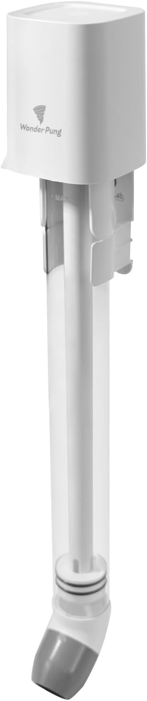 Water Jet High Pressure Multiuse Air Drain Blaster Toilet Plunger (Wall Mount Package)