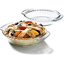 Anchor Hocking Mini Pie Plate Oven Basics, Glass, 6-Inch, Clear