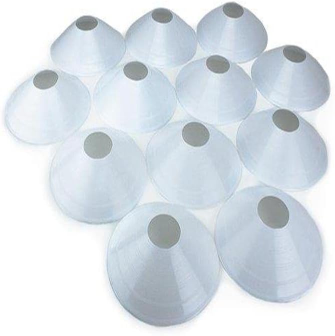Crown Sporting Goods Set of 12 Soft Plastic Field Disc Cones