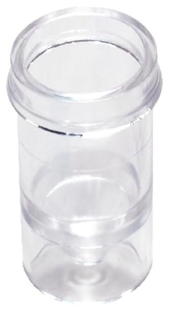 Caplugs Evergreen 127-0090-010 SCR Series Standard Serum Sample Cup, Freestanding Conical, 1000 Pack, Natural, Polystyrene, Capacity 2 mL, Specimen Collection, Sample Preservation, Analysis, Testing