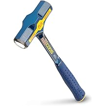 ESTWING BIG BLUE Engineer's Hammer - 48 oz USA Made Sledge Hammer with Forged Steel Construction & Shock Reduction Grip - E6-48E