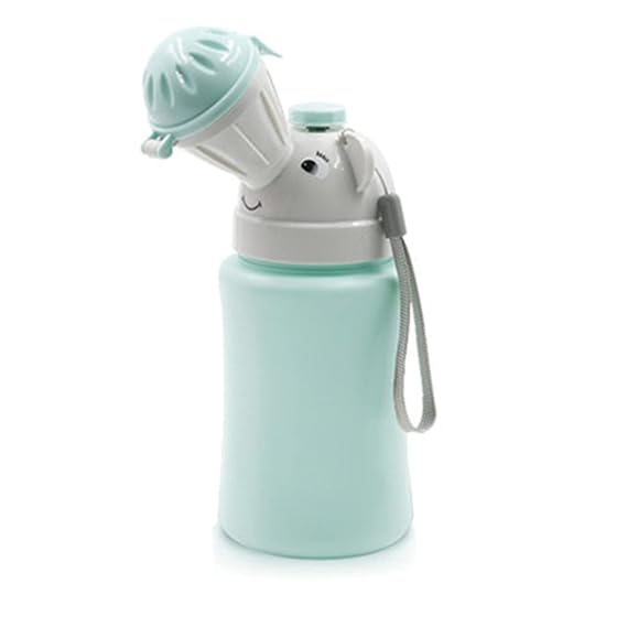 Travel Potty, Urinal Emergency Toilet, Children's Emergency Toilet, Portable Elephant Leakproof Urinal for Camping Car Travel and Kid Potty Pee Training (boy)