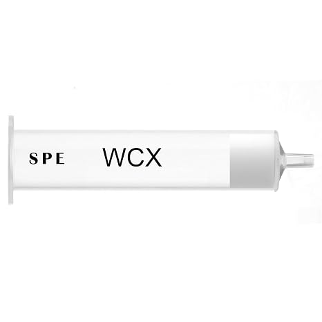 WCX Solid Phase Extraction Cartridges SPE Columns for Retention of The Target Compound for Selective Adsorption of Analytes or Interferences from Complex Matrices,5pcs (150mg/6ml)