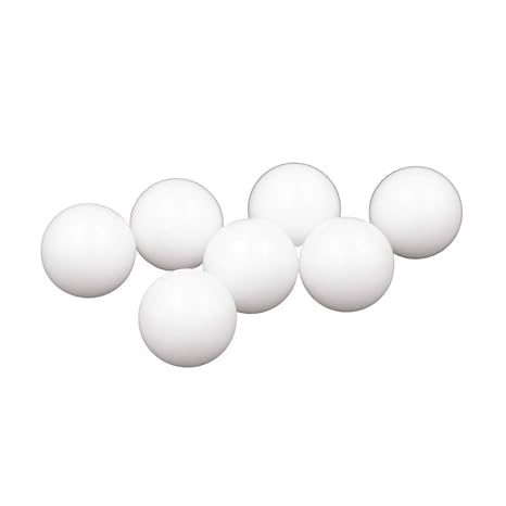 25mm 20pcs Delrin Polyoxymethylene (POM) Solid Plastic Bearing Balls