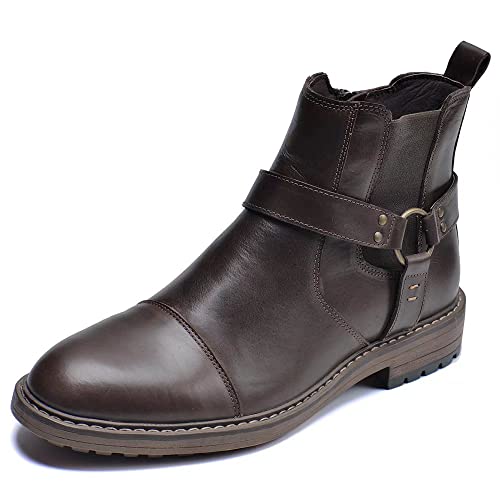 Arkbird Chelsea Ankle Boots for Men Genuine Leather Oxford Casual and Formal Dress Boot